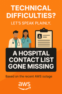 two hospital workers standing next to an empty contact list